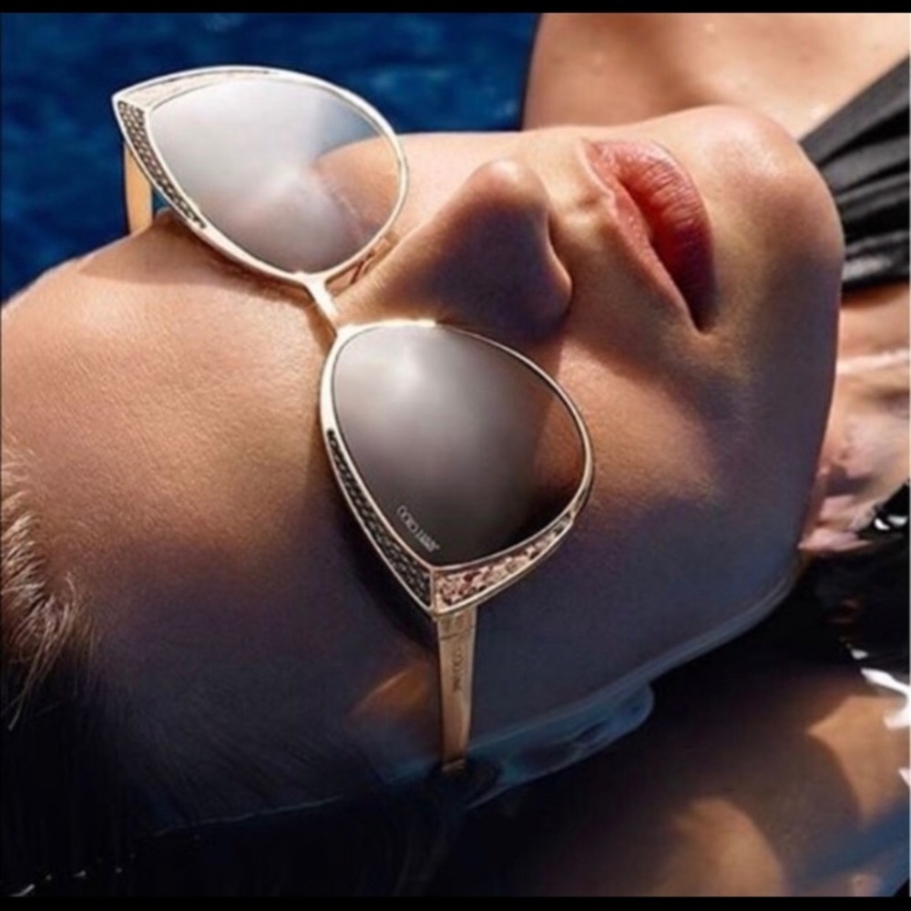 Jimmy Choo Domi 56mm Cat Eye Sunglasses